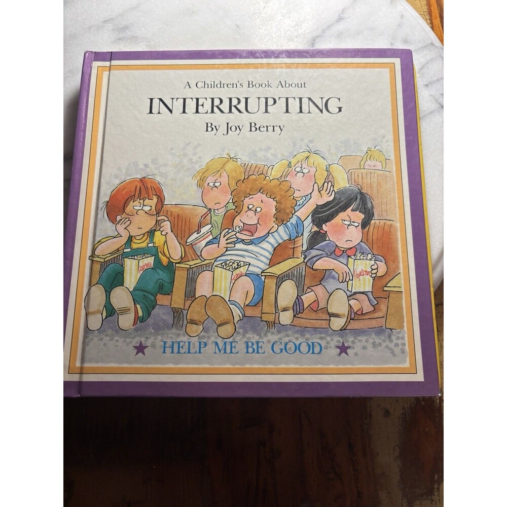Interrupting Children’s Book by Joy Berry